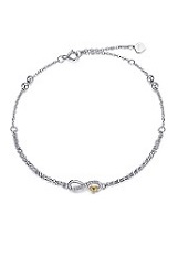 outstanding 14 white gold charm bracelet for babies and kids